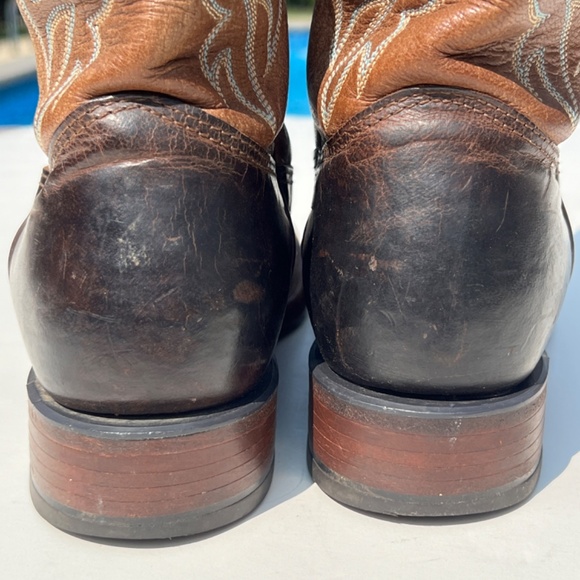 Tony Lama Women's San Saba Western Boot with Cross Inlay Size: 7.5 B (TC 1002L) - Picture 6 of 16